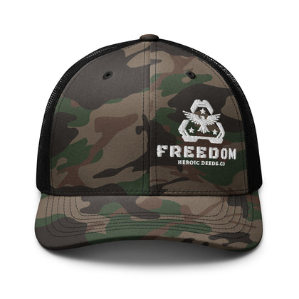 Freedom Trucker Hat - Camo