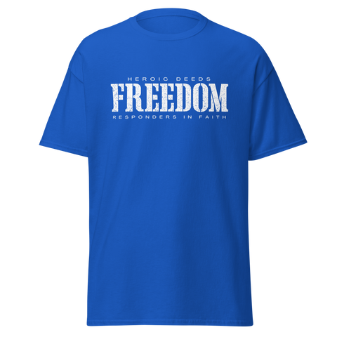 Freedom - Blue Shirt