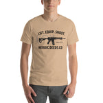 Lift. Equip. Shoot. Rifle Shirt